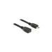 Micro-USB Buchse(schwarz, 1 Meter)