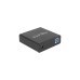 4x RJ-45 Buchse(schwarz, Gigabit LAN, inkl. 80cm USB-Verlängerungskabel)