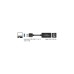 RJ-45 Buchse(schwarz, 13cm, Gigabit LAN)
