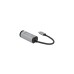 RJ-45 Buchse + USB-C Buchse(grau, 15,5cm, Gigabit LAN, PD, Laden mit bis zu 60 Watt)