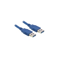 USB-A Stecker(blau, 1 Meter)