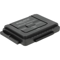 SATA 22P + IDE 40P + IDE 44P Buchse(schwarz, mit Backup Funktion)