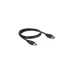 USB-A Buchse(schwarz, 1 Meter, SuperSpeed)