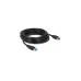 USB-A Buchse(schwarz, 5 Meter, SuperSpeed)