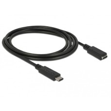 USB-C Buchse(schwarz, 1,5 Meter, SuperSpeed)