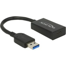 USB-C Buchse(schwarz, 15cm)