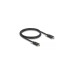 USB-C Stecker(schwarz, 1 Meter, Stecker mit Schrauben)