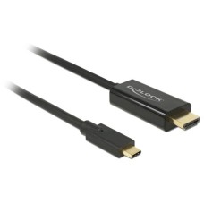 HDMI 4K Stecker(schwarz, 1 Meter)