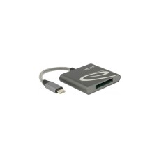 DeLOCK USB-C Card Reader für XQD 2.0, Kartenleser(grau)