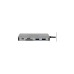 DeLOCK USB-C Dockingsstation 4K, Dockingstation(silber, HDMI, VGA, USB-A, RJ-45)