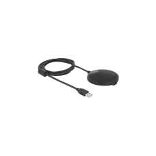 DeLOCK USB Kondensator Mikrofon für Konferenzen(schwarz)