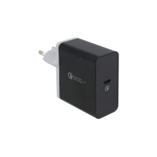 DeLOCK USB Ladegerät 1 x USB Type-C PD 3.0 / Qualcomm Quick Charge 4+ mit 27 W(schwarz)