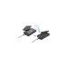 DeLOCK USB Type-C Gehäuse für 1 x M.2 NVMe SSD + 1 x 2.5″ SATA SSD / HDD, Laufwerksgehäuse(schwarz, mit Klon Funktion )