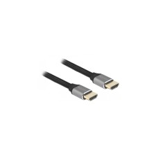 DeLOCK Ultra High Speed HDMI-Kabel 48 Gbps 8K 60Hz(grau, 1 Meter)