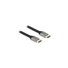 DeLOCK Ultra High Speed HDMI-Kabel 48 Gbps 8K 60Hz(grau, 3 Meter)