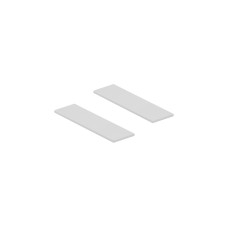 DeLOCK Wärmepad Set (2 Stück) 70 x 20 mm für M.2 Module, Wärmeleitpads(grau)