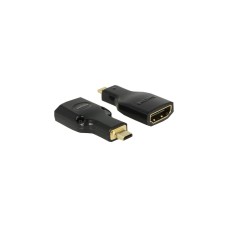 HDMI-A Buchse 4K, Adapter(schwarz, High Speed HDMI mit Ethernet)