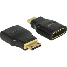 HDMI-A Buchse 4K, Adapter(schwarz, High Speed HDMI mit Ethernet)