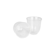 DeLonghi Cappuccino-Gläser (2er-Set), Glas(transparent)