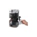 DeLonghi Icona Vintage ECOV 311.BK, Espressomaschine(schwarz/silber (glänzend), Outlet)