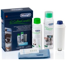 DeLonghi Pflegeset für Kaffeevollautomaten DLSC306, Entkalker(inkl. Filter)