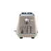 DeLonghi Toaster Icona Vintage CTOV 2103.BG(beige, 900 Watt, für 2 Scheiben Toast)