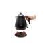 DeLonghi Wasserkocher KBOV 2001.BK Icona Vintage(schwarz, 1,7 Liter)