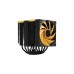 DeepCool AK620 ZERO DARK ZORIA, CPU-Kühler(schwarz/orange)