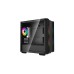 DeepCool CC360 ARGB, Tower-Gehäuse(schwarz, Tempered Glass)