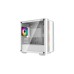 DeepCool CC360 WH ARGB, Tower-Gehäuse(weiß, Tempered Glass)
