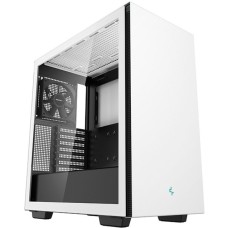 DeepCool CH510, Tower-Gehäuse(weiß, Tempered Glass)