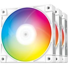 DeepCool FC120 WHITE-3 IN 1 120x120x25, Gehäuselüfter(weiß/transparent)