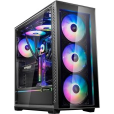 DeepCool Matrexx 70 3F, Tower-Gehäuse(schwarz, Window-Kit)