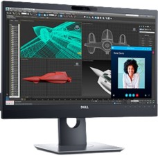 Dell P2418HZm, LED-Monitor(60.47 cm (23.8 Zoll), schwarz, FullHD, IPS, Kamera, HDMI)