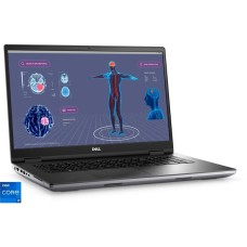 Dell Precision 7780-HG6VK, Notebook(grau, Windows 11 Pro 64-Bit, 43.9 cm (17.3 Zoll) & 60 Hz Display, 1 TB SSD)