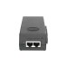 Digitus 10 Gigabit Ethernet PoE+ Injektor, 802.3at, 30 W, PoE-Injektor(schwarz)