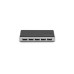 Digitus 10-Port USB 2.0 Hub, USB-Hub(schwarz/silber, aktiv)