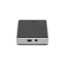 Digitus 10-Port USB 2.0 Hub, USB-Hub(schwarz/silber, aktiv)