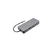 Digitus 11 Port USB-C Dockingstation mit SSD Enclosure(USB, VGA, HDMI, RJ45, M.2 SSD)