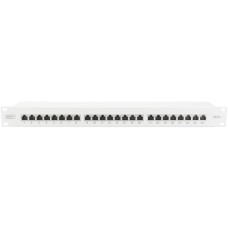 Digitus 19" CAT 6a Patch Panel, Patchpanel(grau)