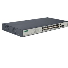 Digitus 24-Port Fast Ethernet PoE Switch(schwarz)