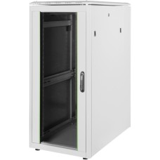 Digitus 483-mm-Netzwerkschrank, 26HE, IT-Schrank(hellgrau, 26 Höheneinheiten)