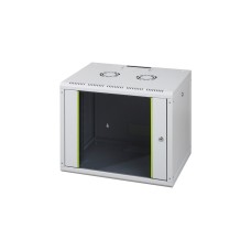 Digitus 483-mm-Wandschrank, 12 HE, IT-Schrank(hellgrau, 12 Höheneinheiten)