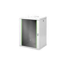 Digitus 483-mm-Wandschrank, 16 HE, IT-Schrank(hellgrau, 16 Höheneinheiten)