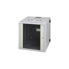 Digitus 483-mm-Wandschrank, 16 HE, IT-Schrank(hellgrau, 16 Höheneinheiten)