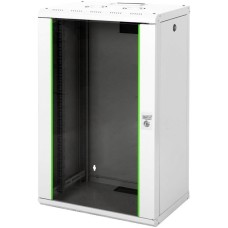 Digitus 483-mm-Wandschrank, 20 HE, IT-Schrank(hellgrau, 20 Höheneinheiten)