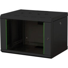 Digitus 483-mm-Wandschrank, 7 HE, IT-Schrank(schwarz, 7 Höheneinheiten)