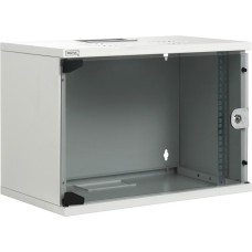 Digitus 483-mm-Wandschrank, 9 HE, IT-Schrank(hellgrau, 9 Höheneinheiten)
