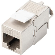 Digitus CAT 6A Keystone Modul DN-93615, Keystone-Modul(silber, werkzeugfrei, geschirmt)