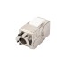 Digitus CAT 6A Keystone Modul, geschirmt, Keystone-Modul(silber, 24 Stück)